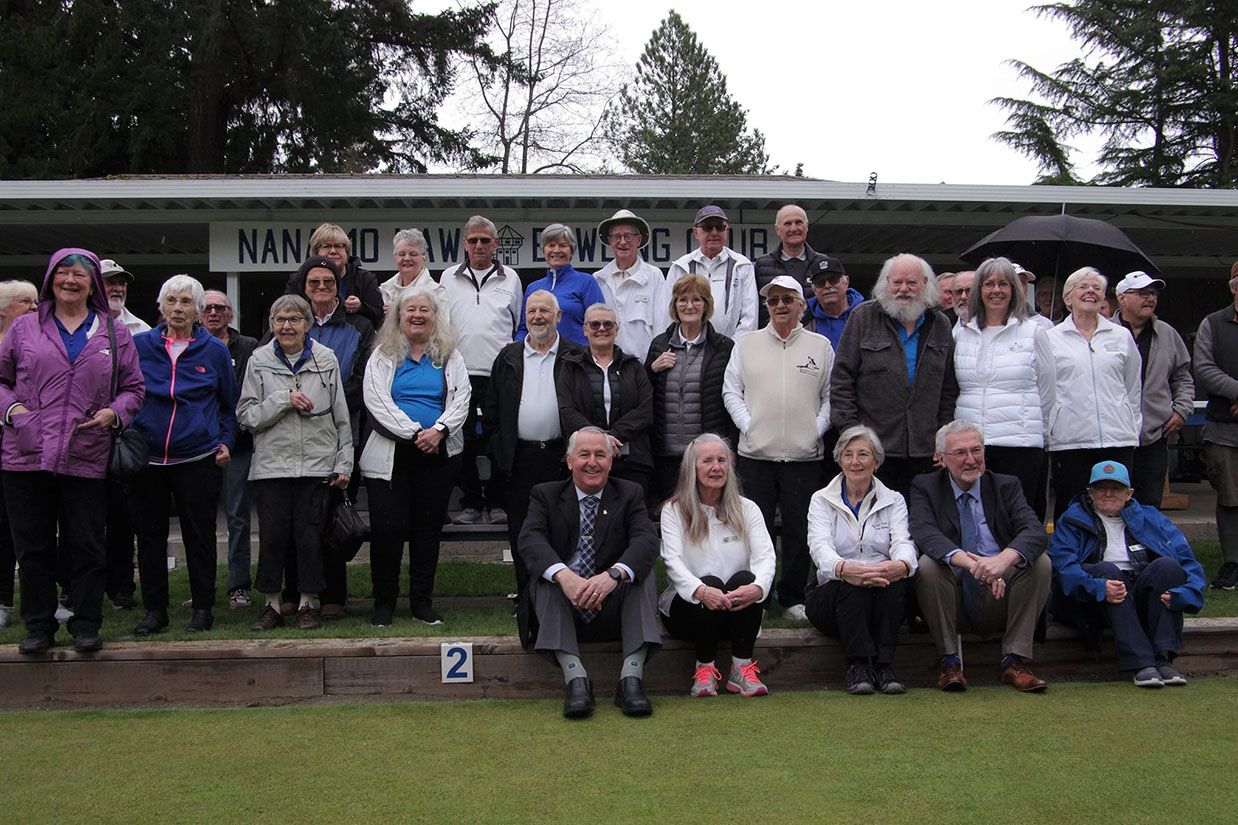 Nanaimo Lawn Bowling Club team photo