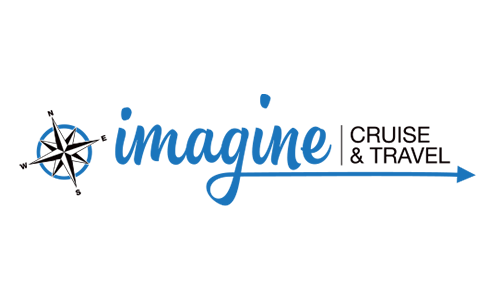 Imagine Cruise & Travel branding